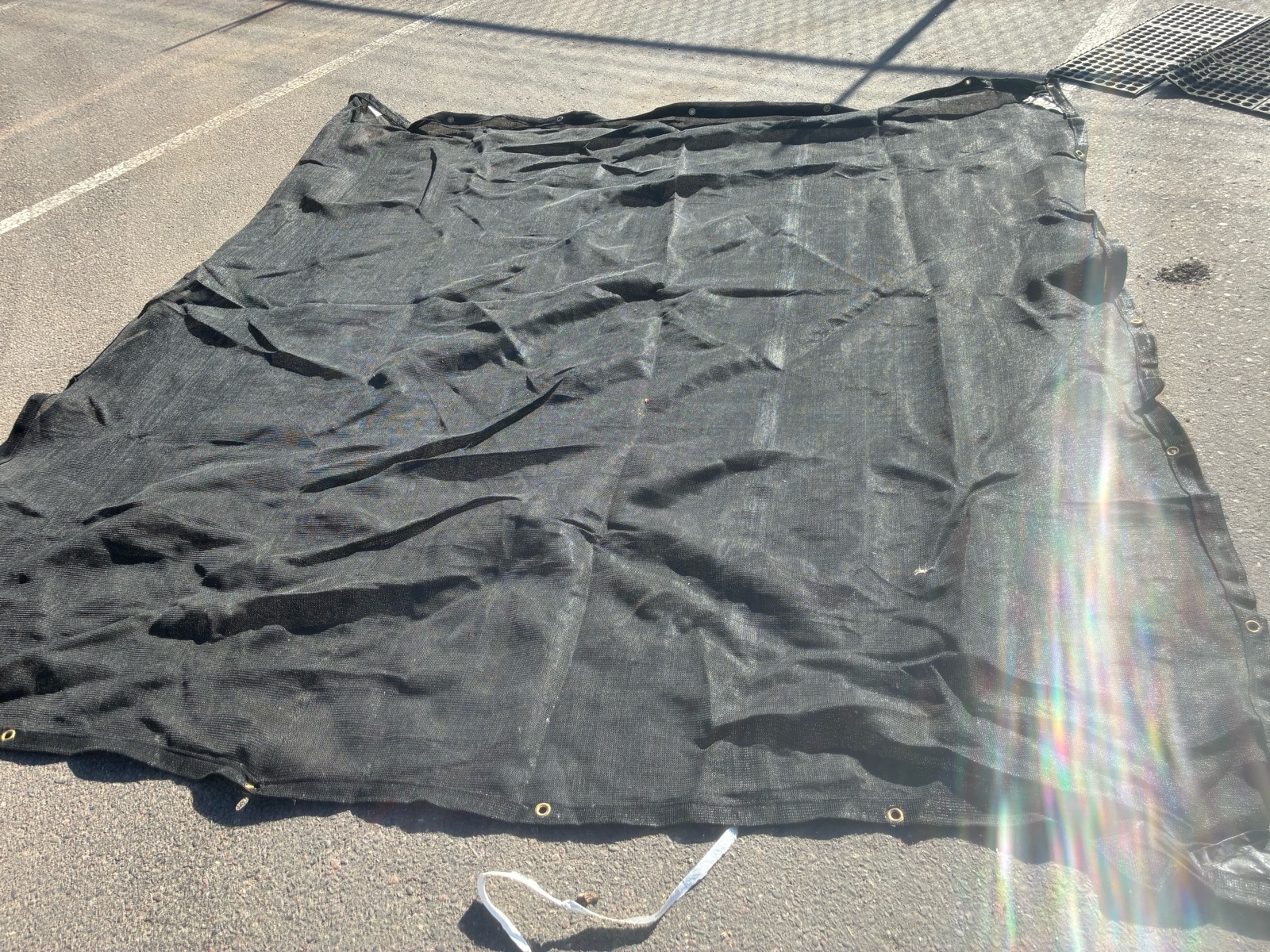 net tarps assorted sizes black
