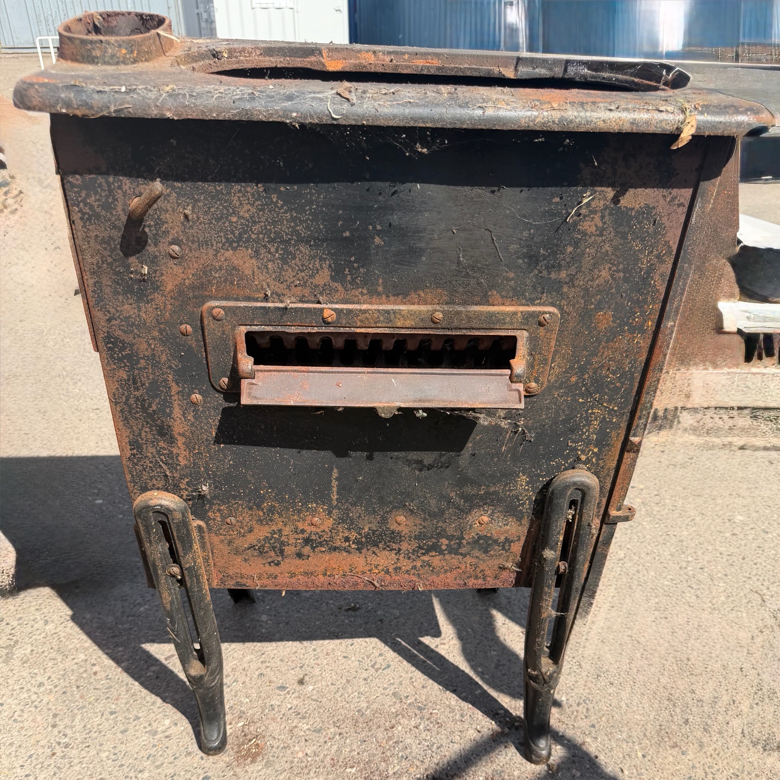 cast iron laundry stove