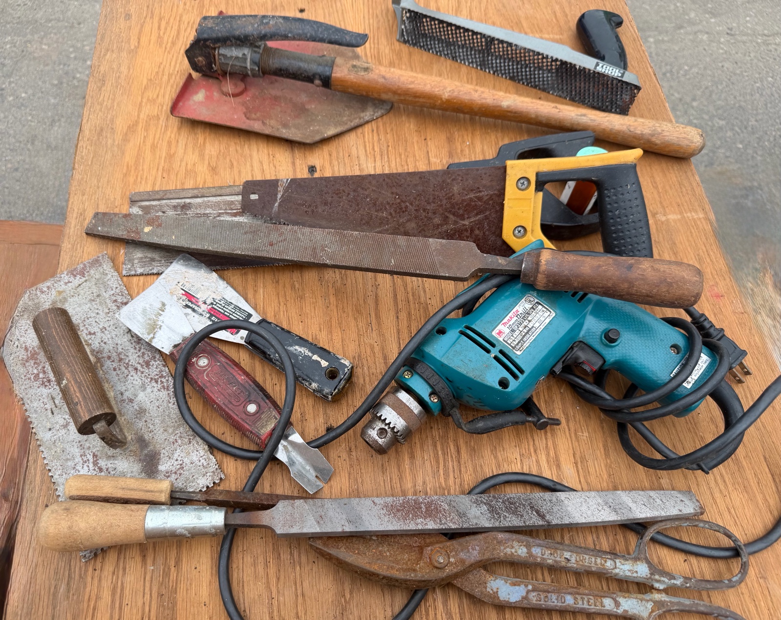 Lot of tools,saws,Makita drill