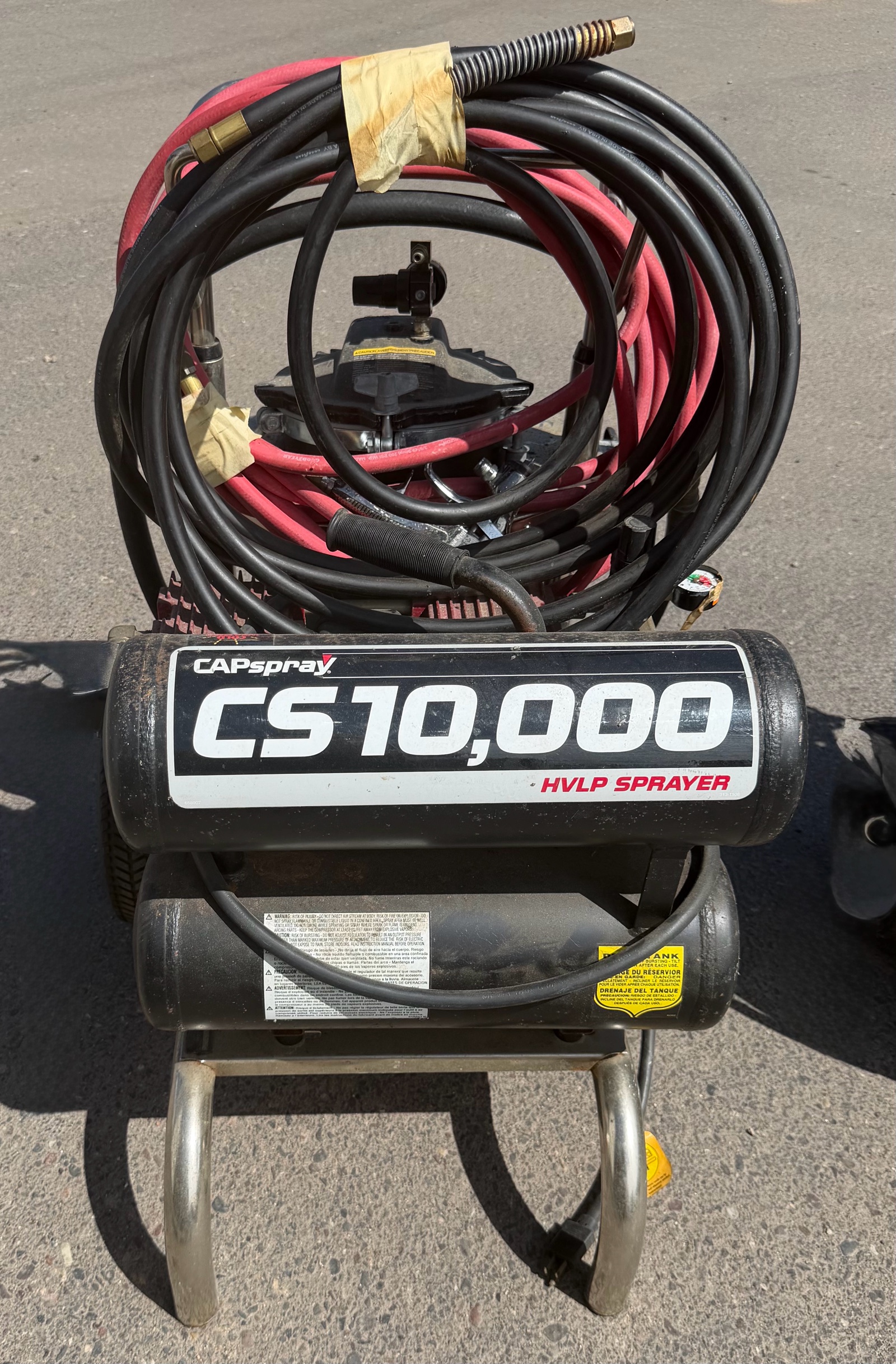 CS 10,000 HVLP sprayer