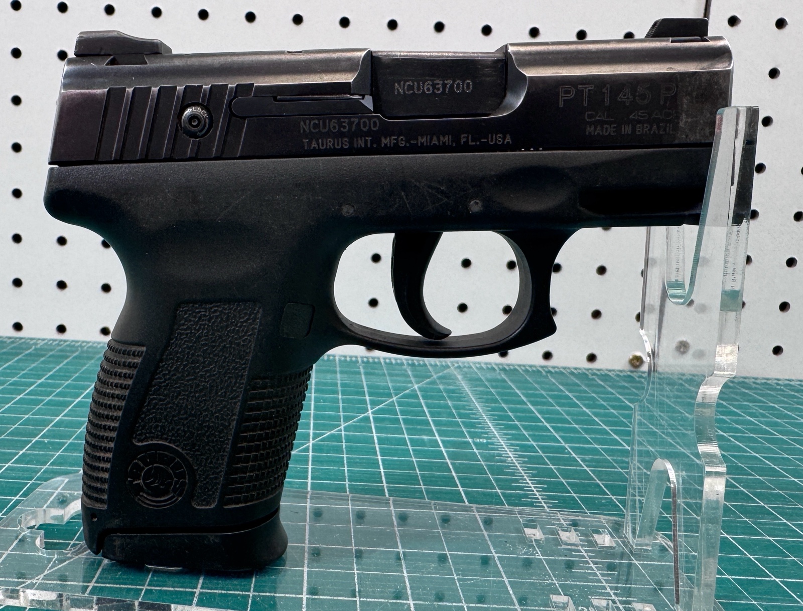 Taurus PT 145 PRO .45 ACPSemi Auto Pistol 3.25 Barrel