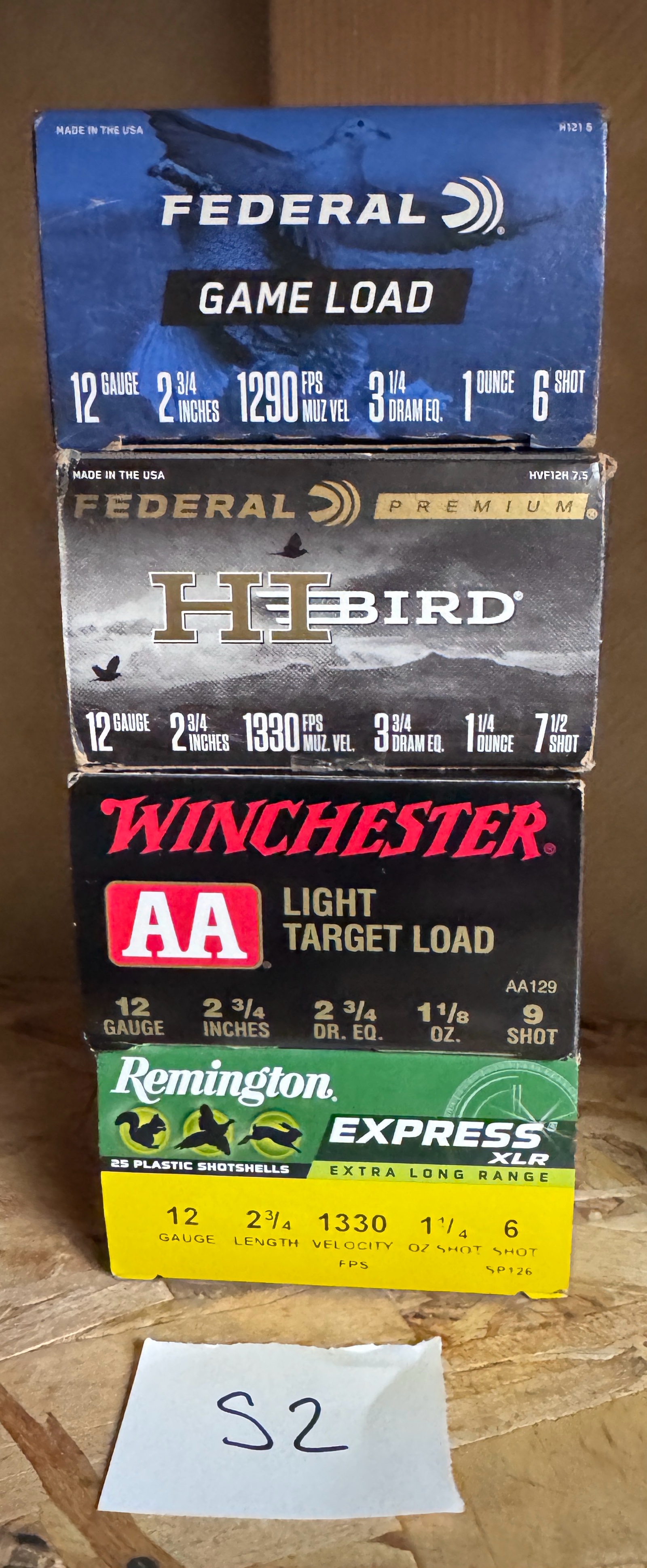 Miscellaneous 12 Gauge Shotgun Ammo Target and Game Loads