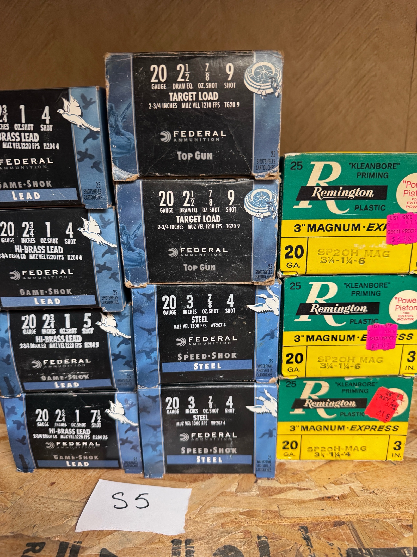 Miscellaneous 20 Gauge Shotgun Ammo