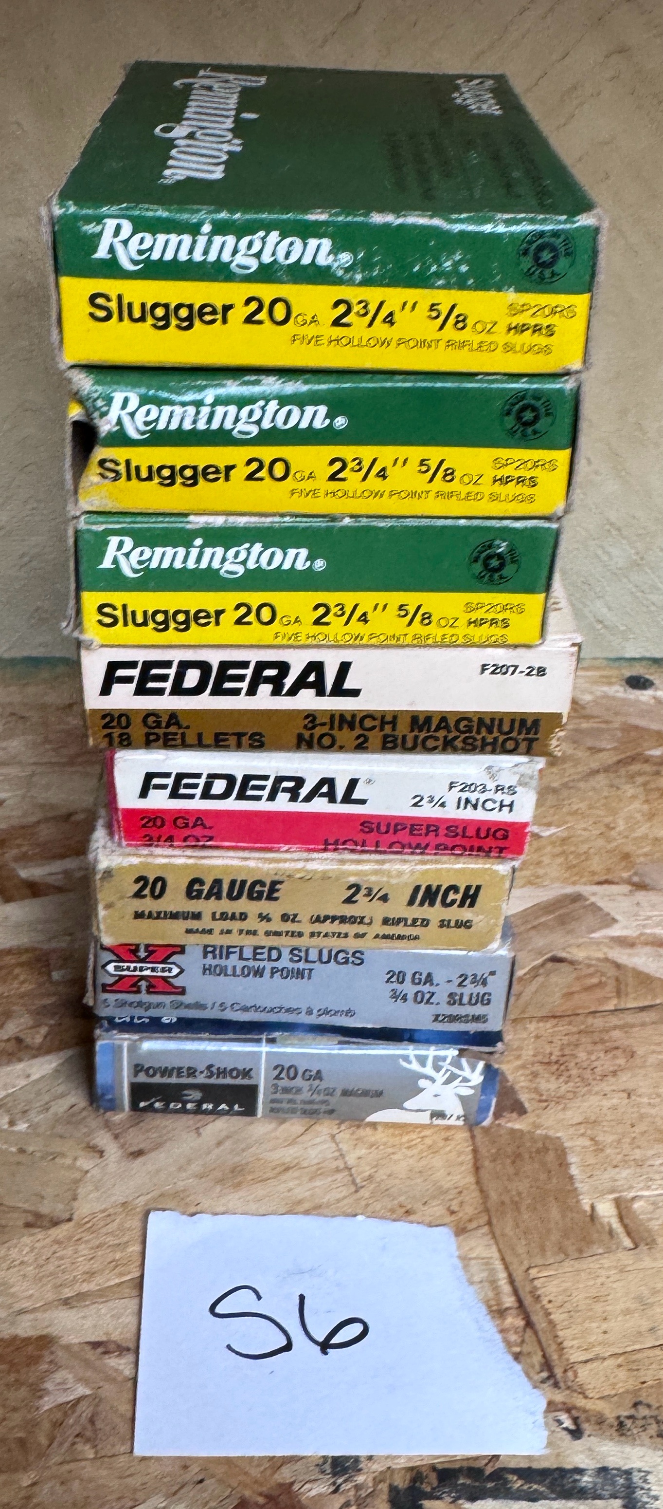 Miscellaneous 20 Gauge Shotgun Ammo Slug