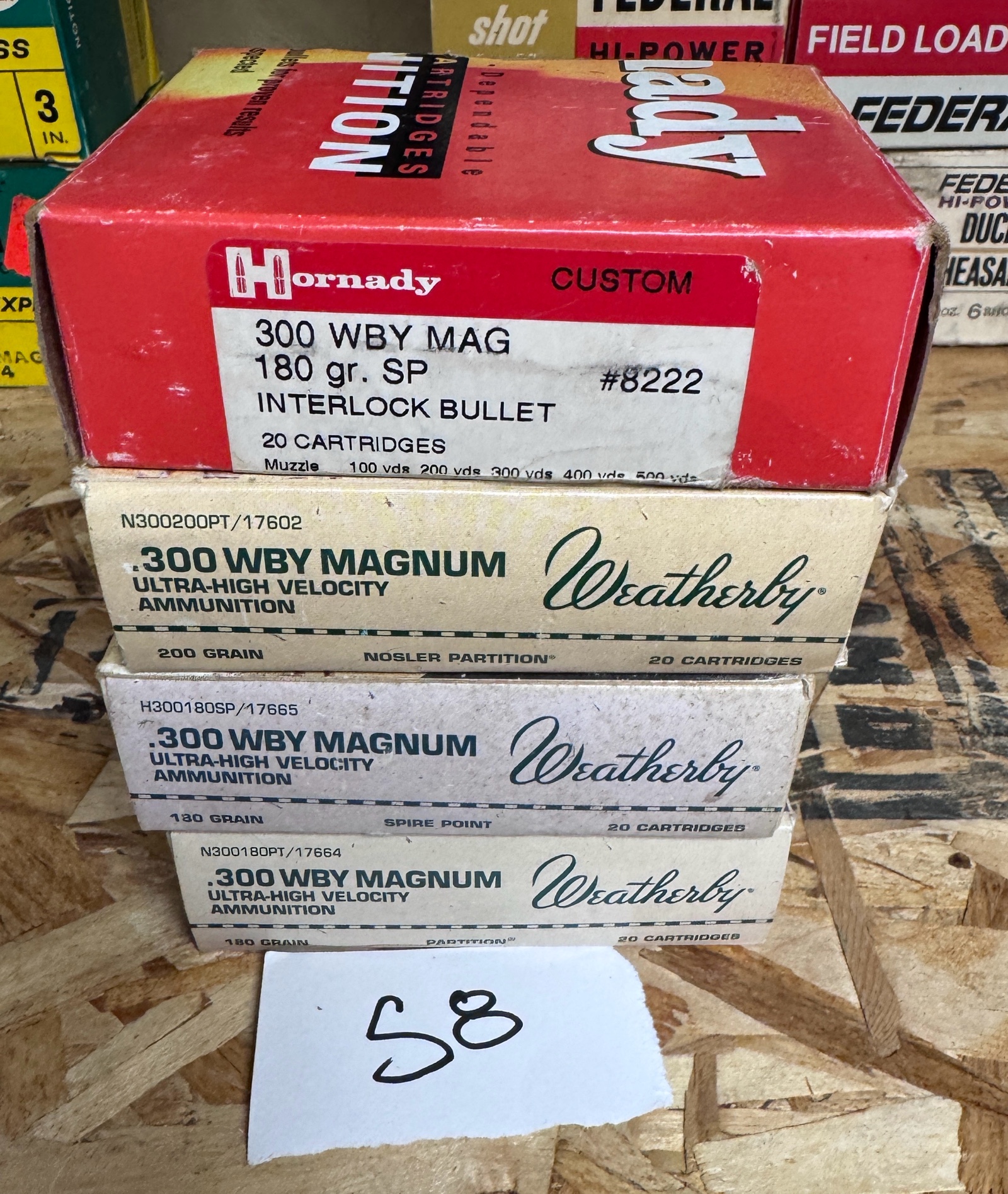 .300 Weatherby Magnum Miscellaneous Ammo 80 Rounds Wby Magnum