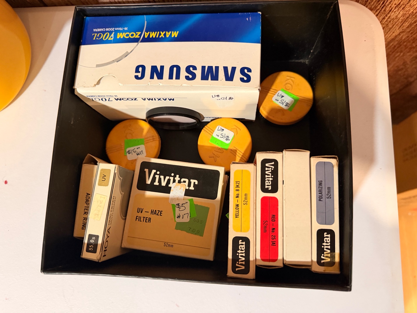 Photography Lens Filter Collection  UV, Polarizing, Color Filters & Accessories