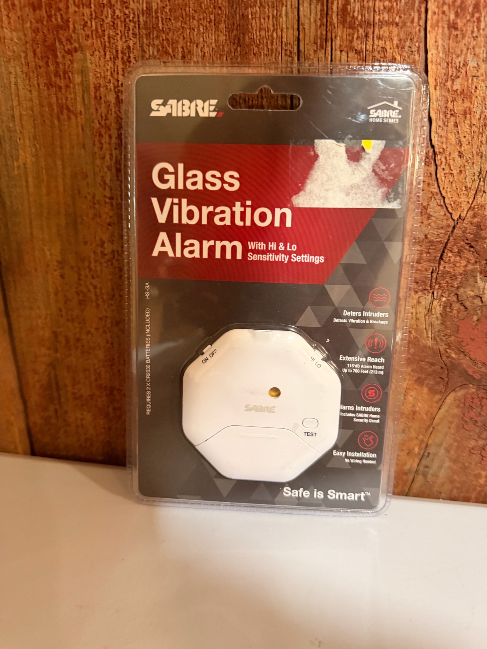 New Glass Vibration Alarm