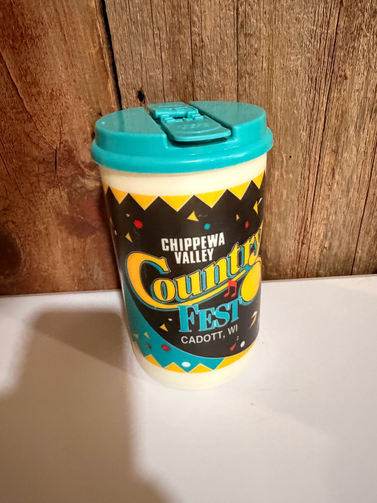 Vintage Chippewa Valley Country Fest Pepsi  Kwik Trip Travel Mug