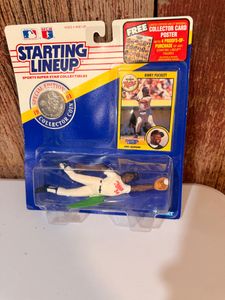 Sealed 1991 Starting Lineup Kirby Puckett Figure w/ Card, Collector Coin & Poster – Minnesota Twins Kenner MOC