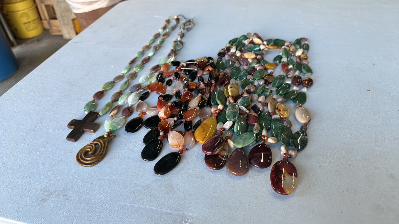 Mixed Gemstone Necklaces (Lot 12ea) -