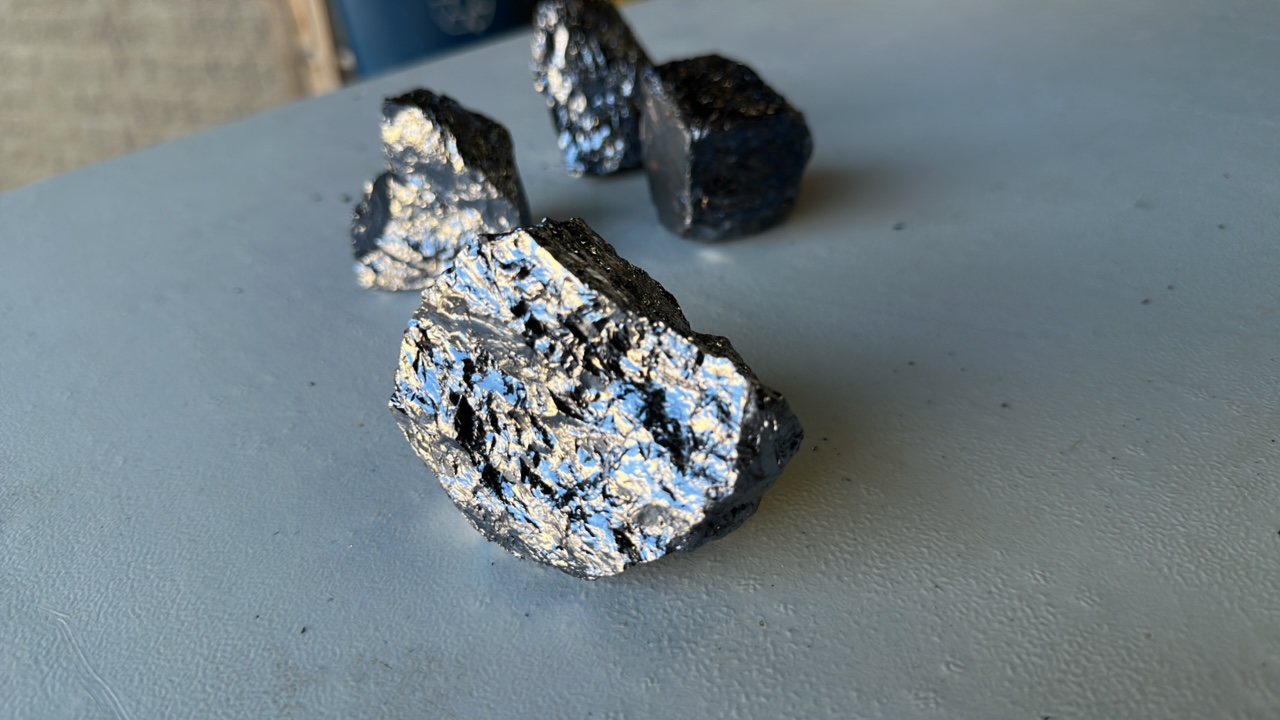 Terahertz Specimen 40-90mm  Rough Nugget (Lot of 4)