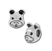 Petite Teddy Bear Face Bead - Interchangeable-A009382 251 Pieces Included