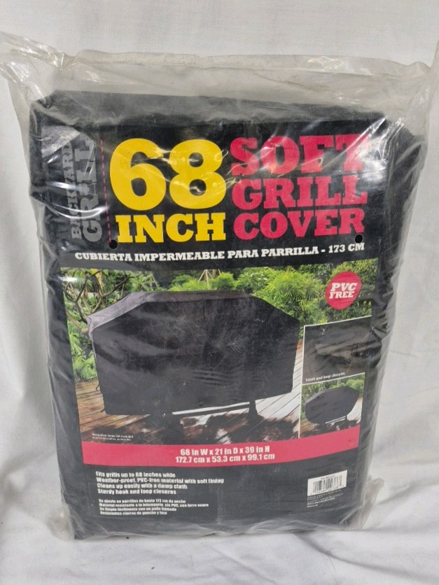 68 Inch Soft Grill Cover PVC Free
