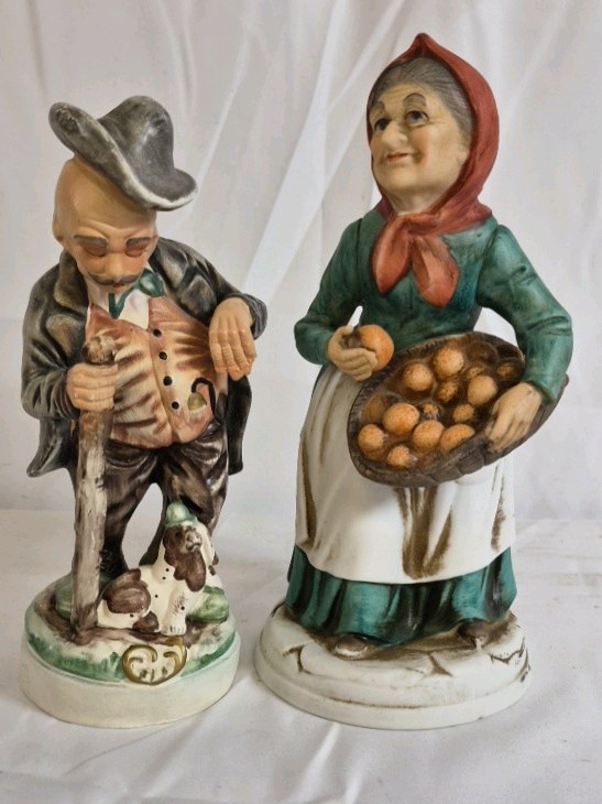 Hand Painted Ceramic Figurines