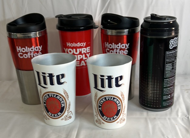 Insulated Tumblers and Aluminum Lite Beer Cups