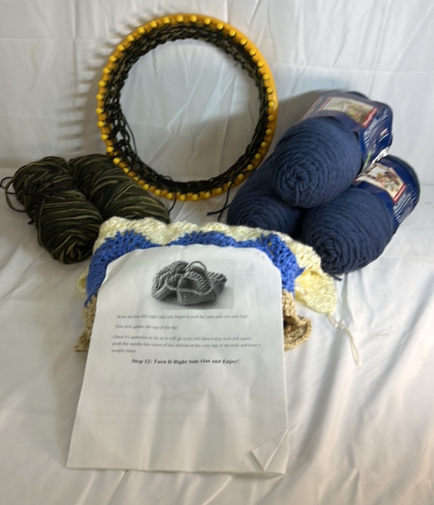 Knitting Loom Kit with Yarn