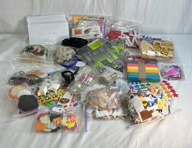 Mixed Craft Supplies Lot