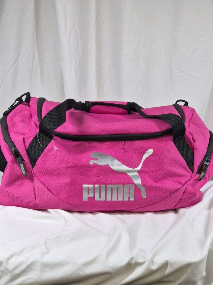 Puma Pink Duffel Bag