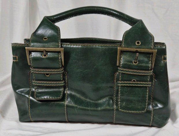 Aldo Green Faux Leather Handbag
