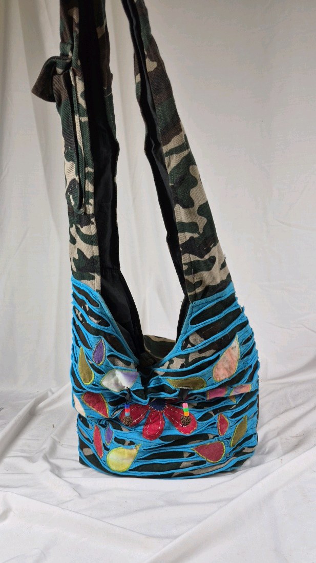 Handmade Patchwork Crossbody Bag