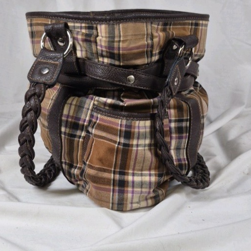 Rosetti Plaid Shoulder Bag