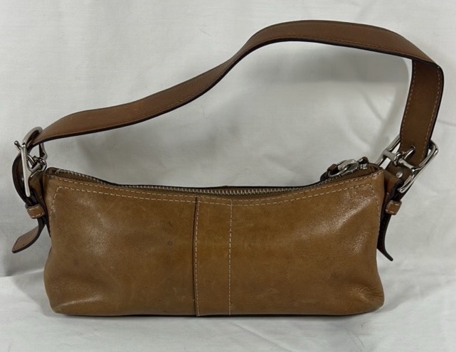 Coach Brown Leather Shoulder Bag