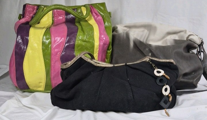 Assorted Handbags Mixed Styles and Colors