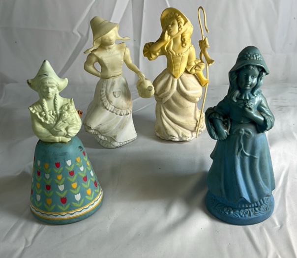 Vintage Avon Cologne Bottles Figurine Collection