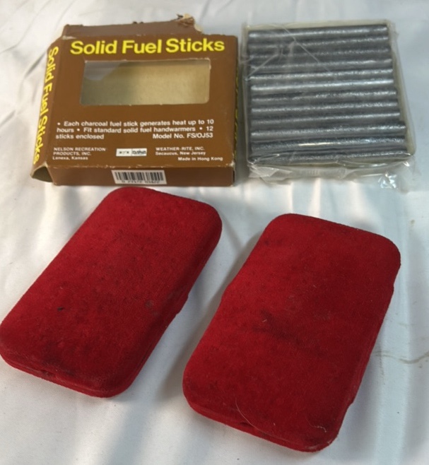 Solid Fuel Hand Warmers with Fuel Sticks