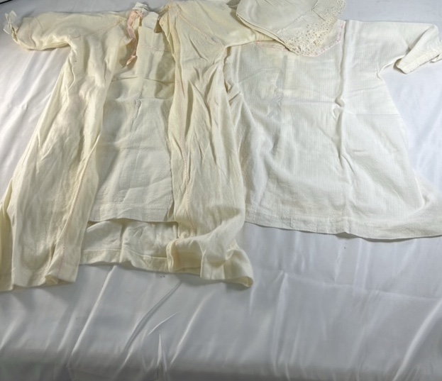 Tru Vintage Baby Clothing Lot  Gown and Top