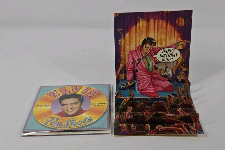Elvis Presley Pop Shots Cards and Birthday Card