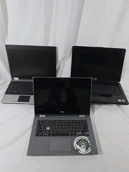Laptop Lot Dell HP Mixed Models For Parts Repair
