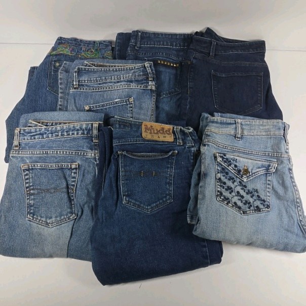 Womens Jeans Lot Mudd Canyon River Blues Limited Too Assorted Denim Pants
