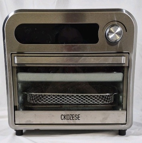 CKOZESE Countertop Air Fryer Oven Stainless Steel