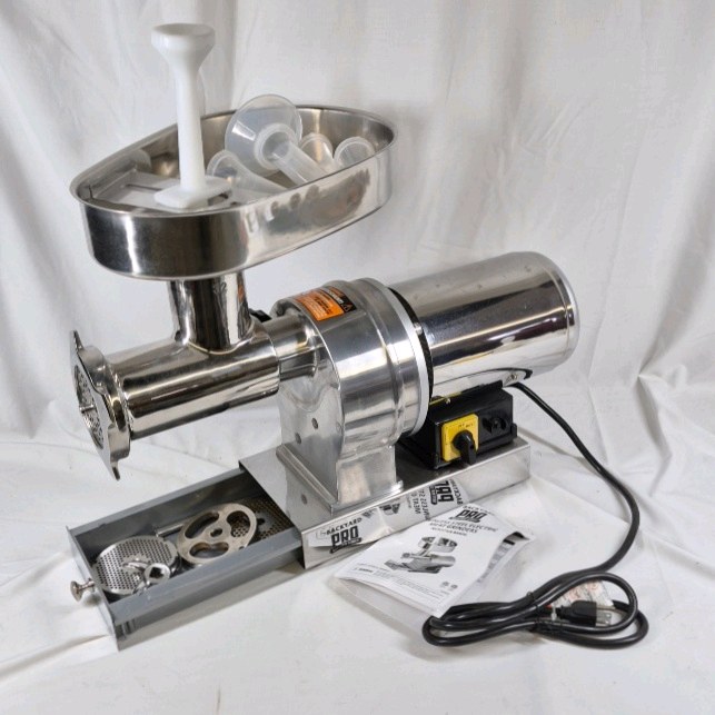 Backyard Pro Electric Meat Grinder Stainless Steel #32