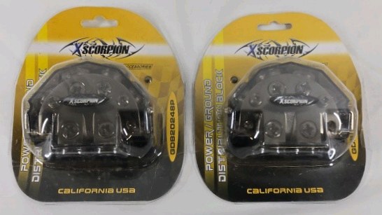 Xscorpion Power Ground Distribution Blocks Pair