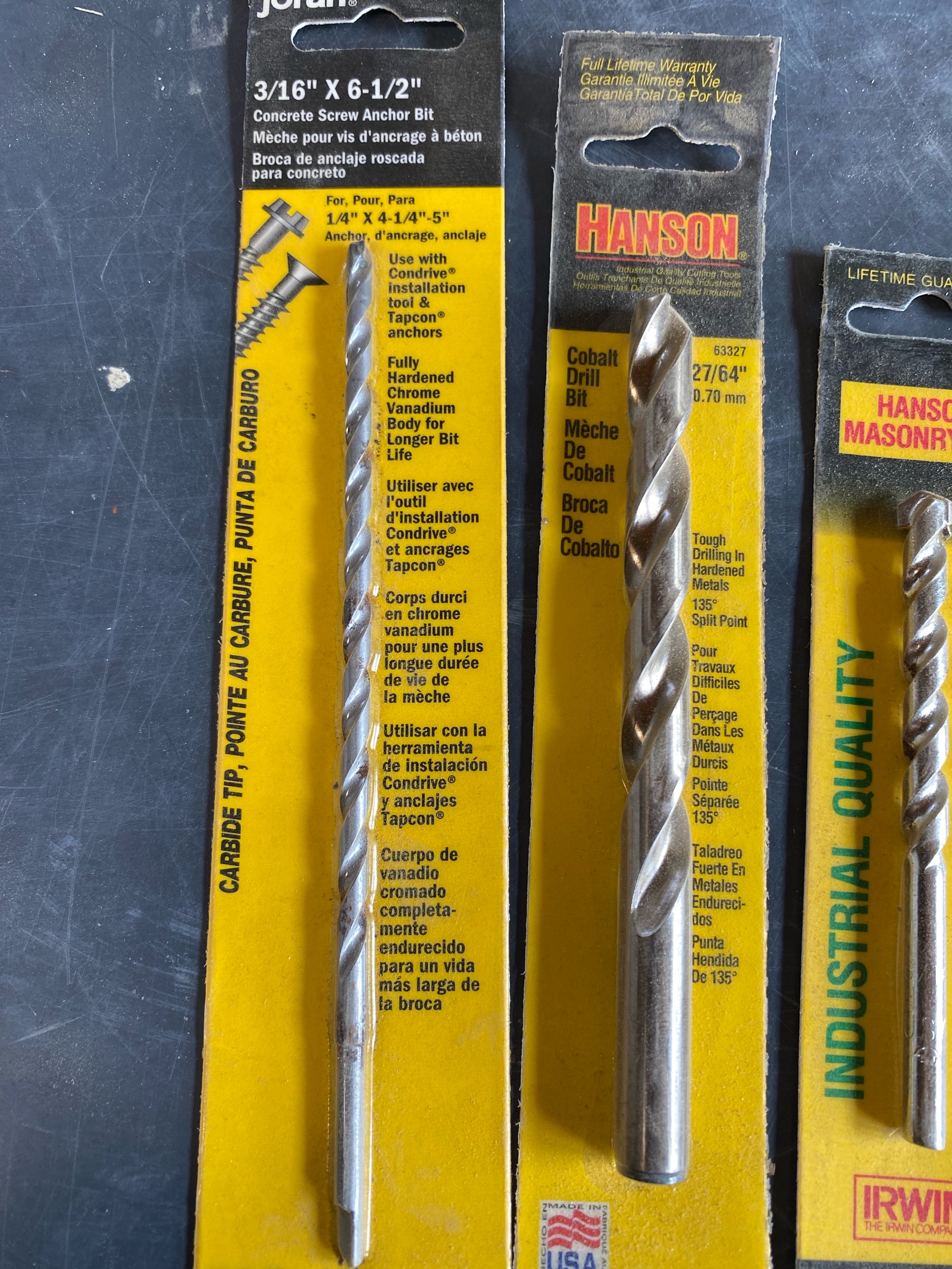 new drill bits