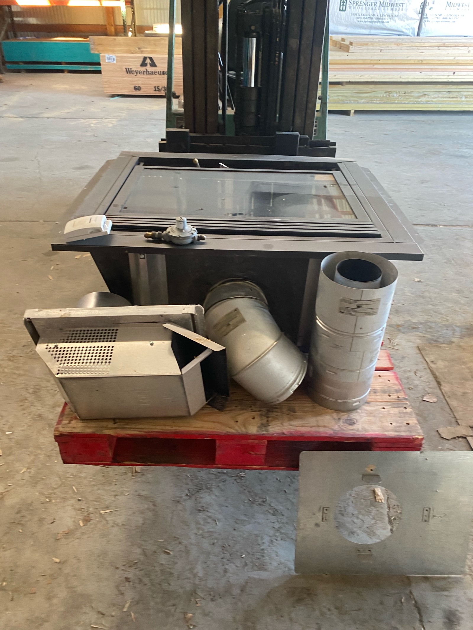 propane gas fireplace insert