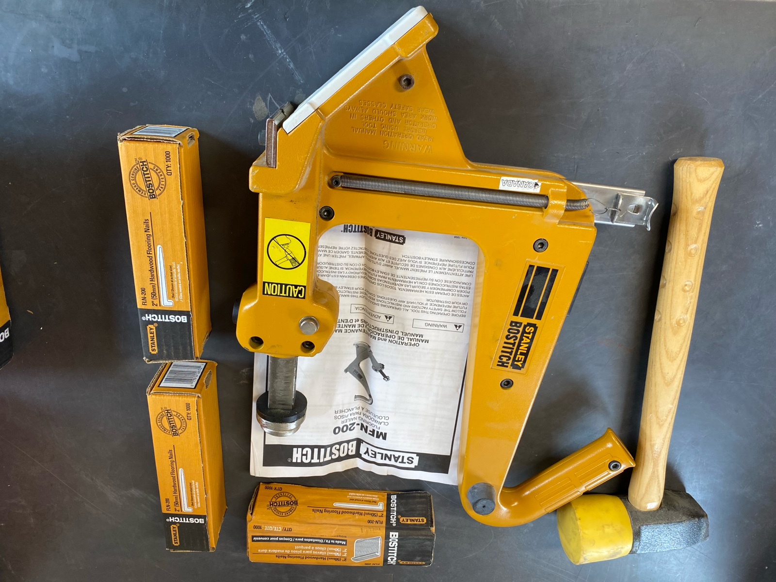 Bostitch flooring nailer