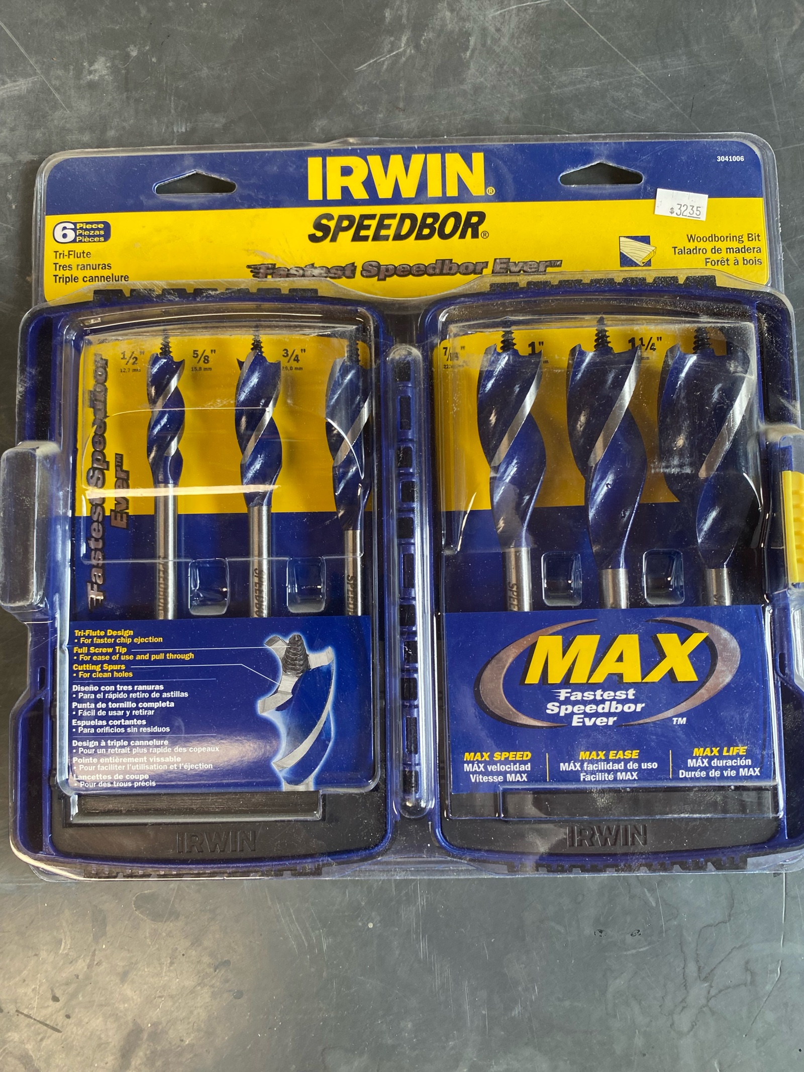 Irwin speedbor drill bits