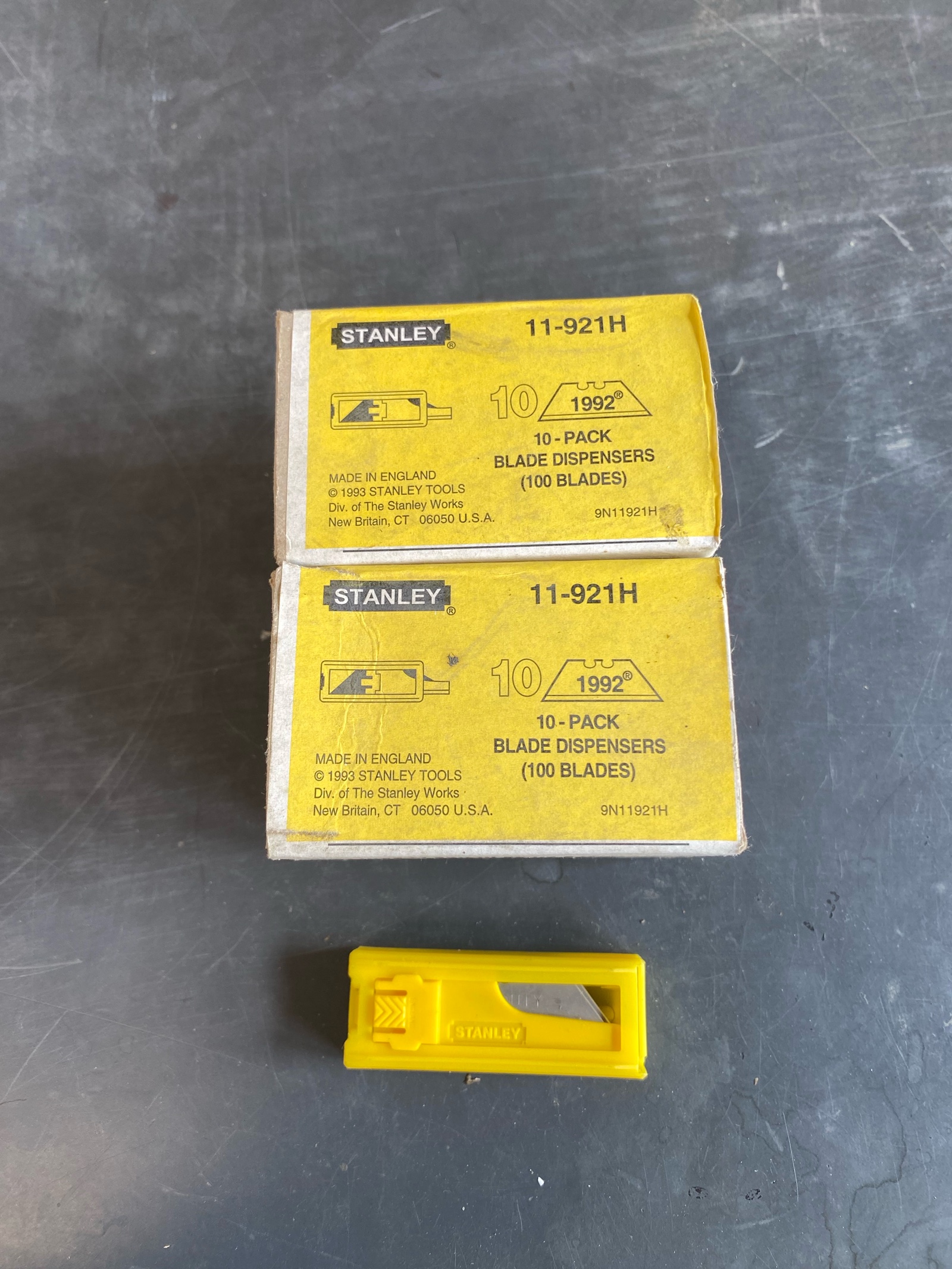 utility knife blades 2 boxes