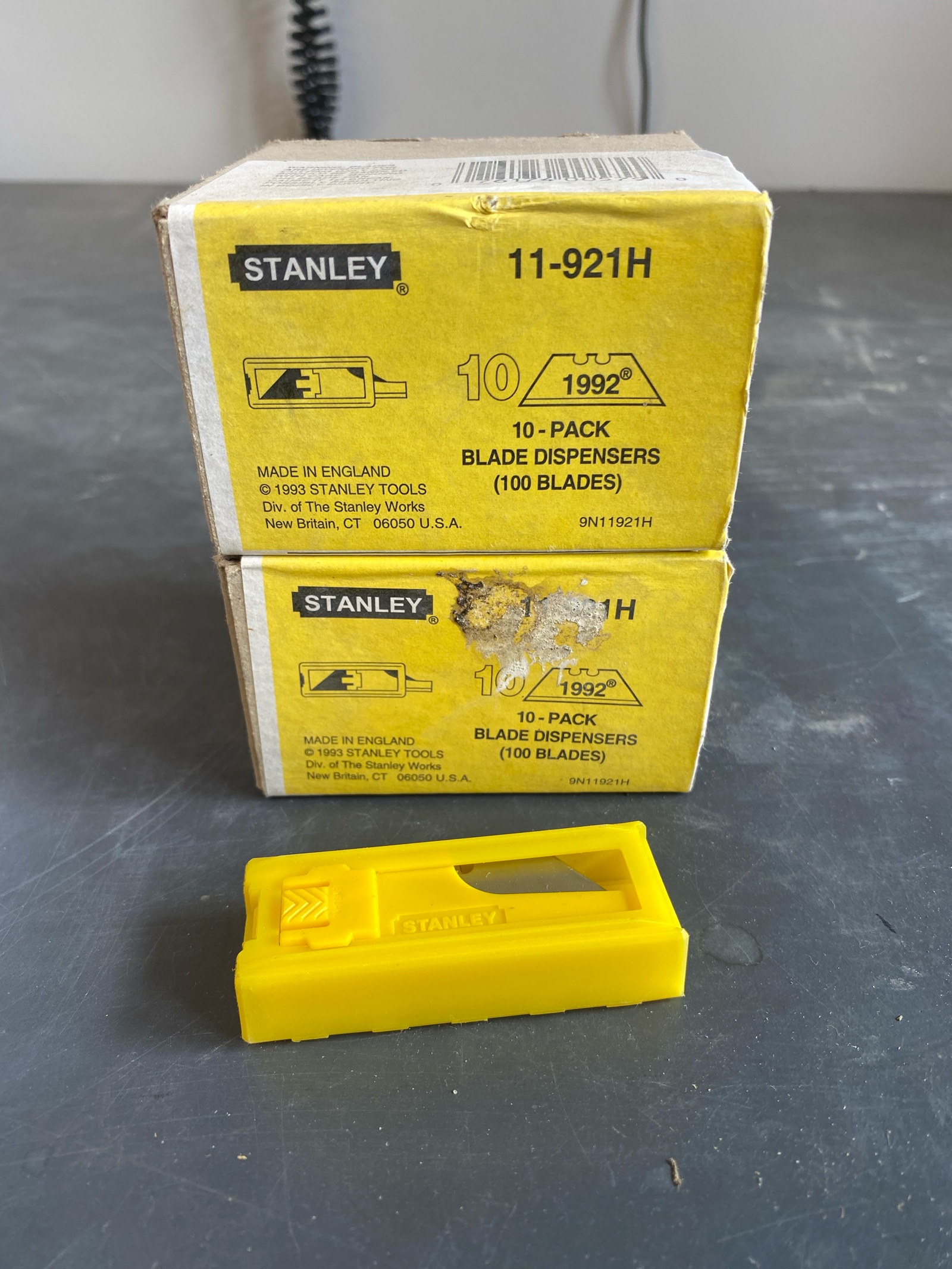 utility knife blades 2 boxes