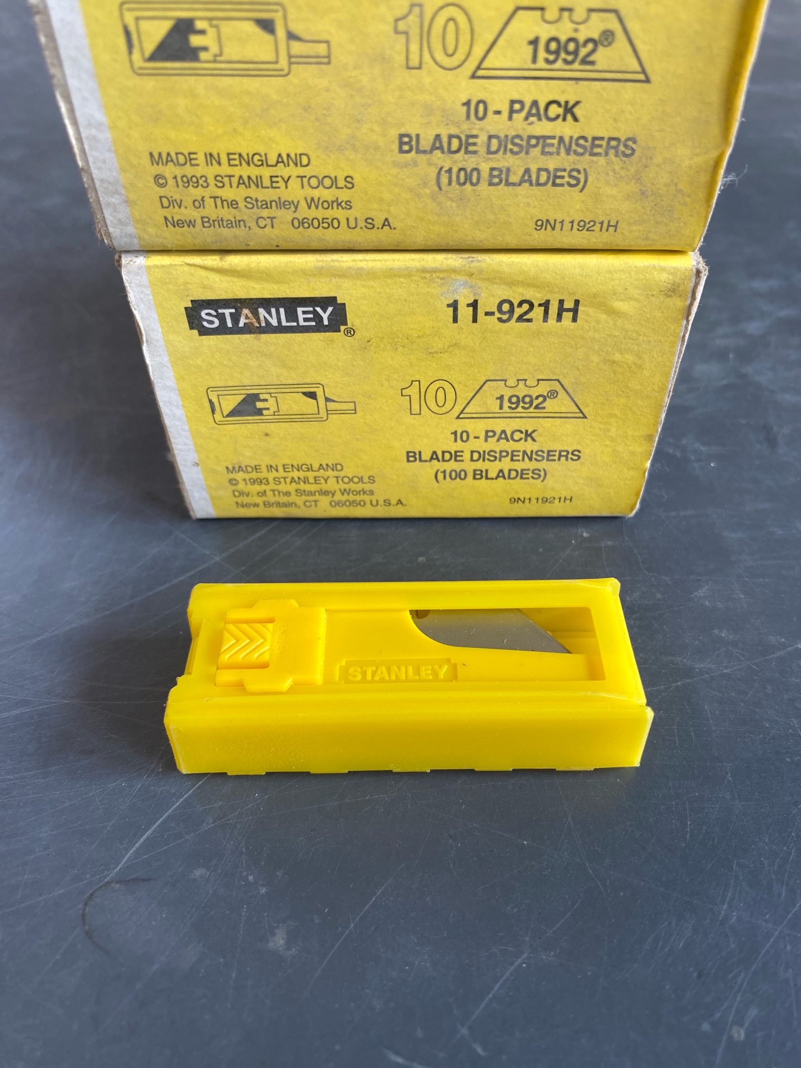 utility knife blades 3 boxes