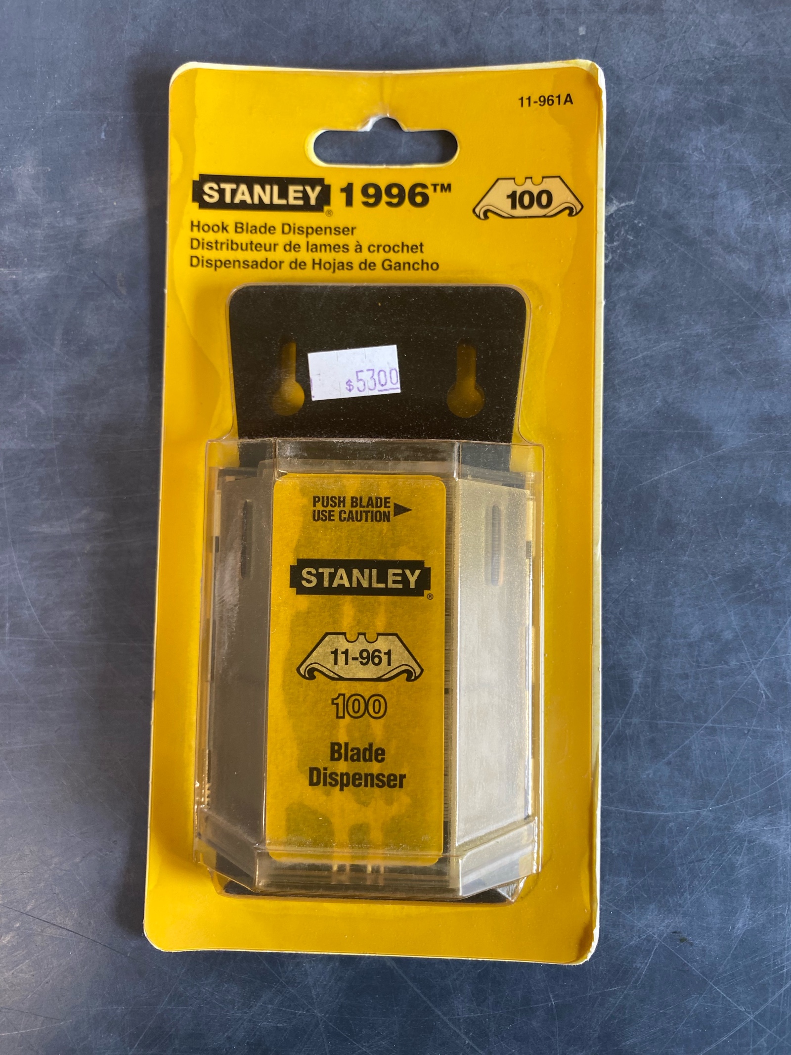 hook utility knife blades 1 pack of 100