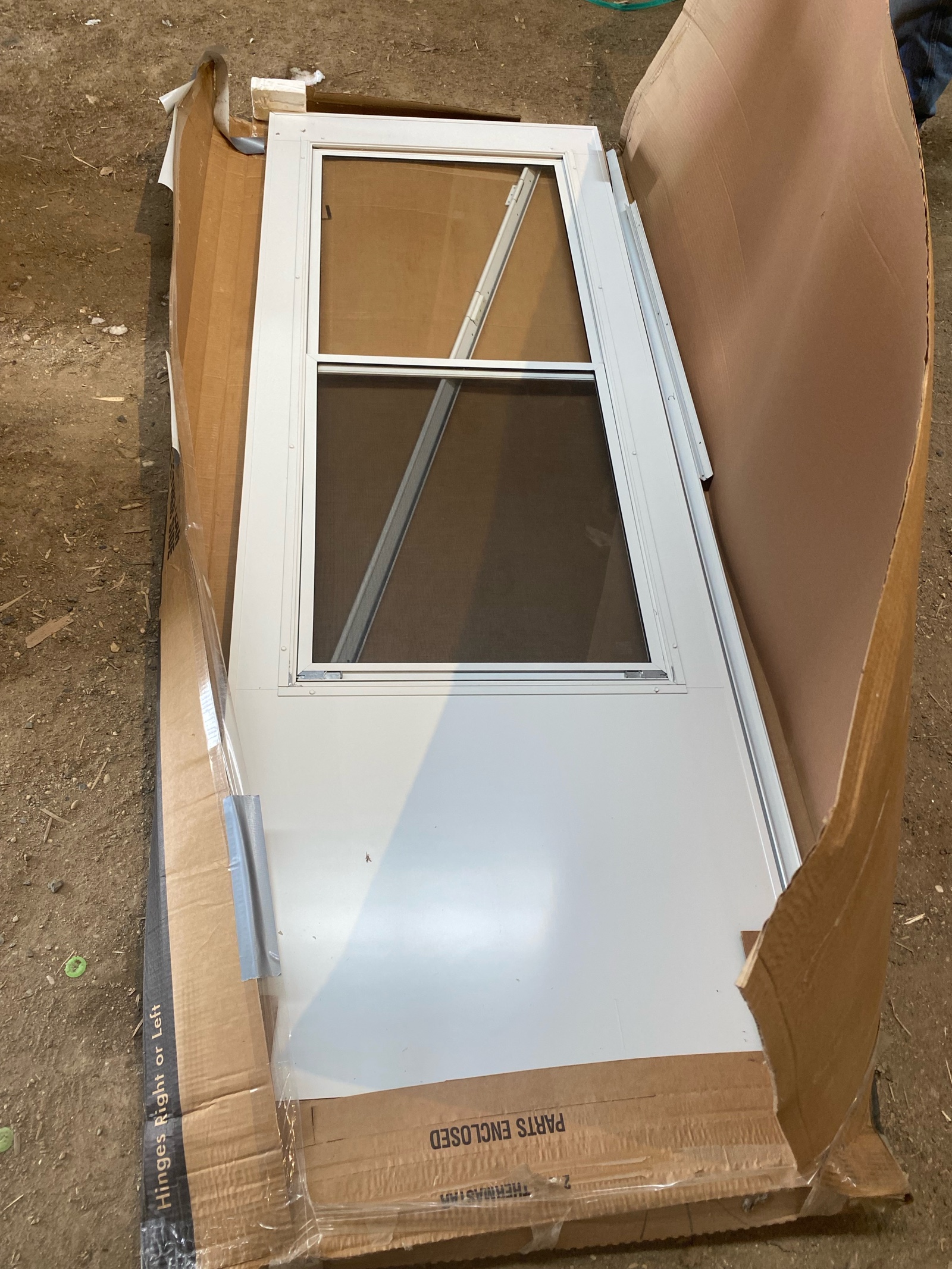 Pella storm door new