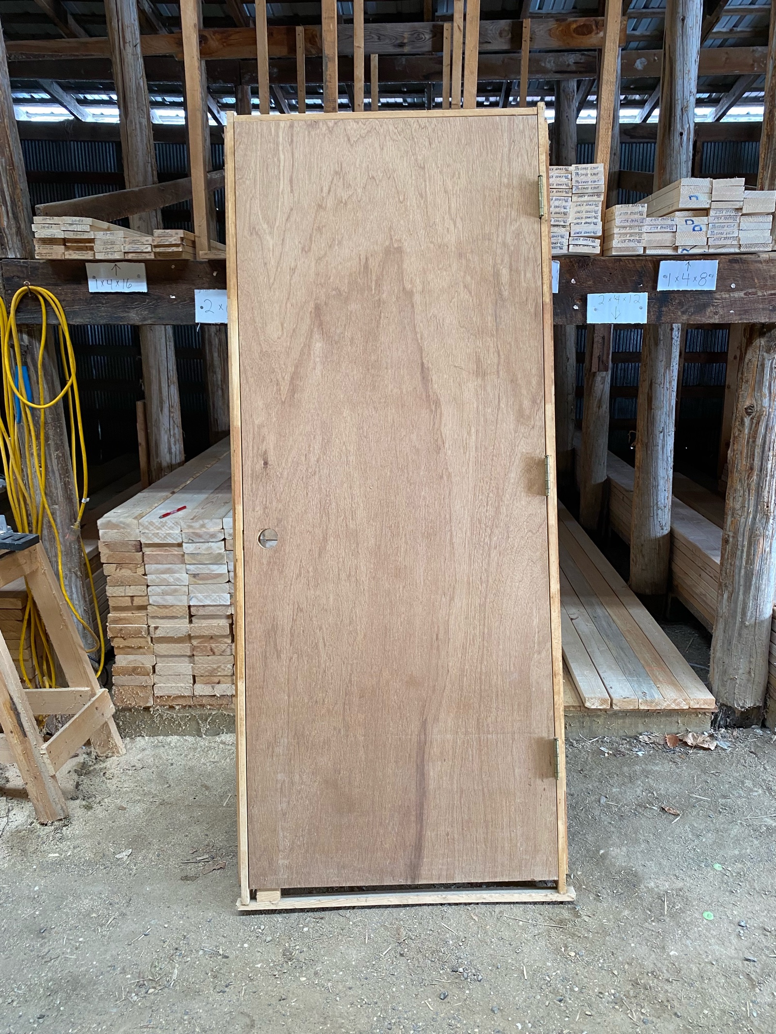 door with frame