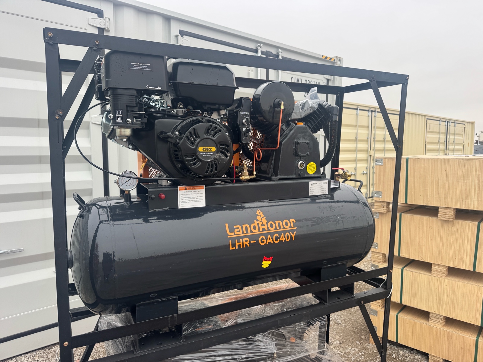 40 Gallon Air Compressor  LandHonor  2026  Unused  LHR-GAC40Y