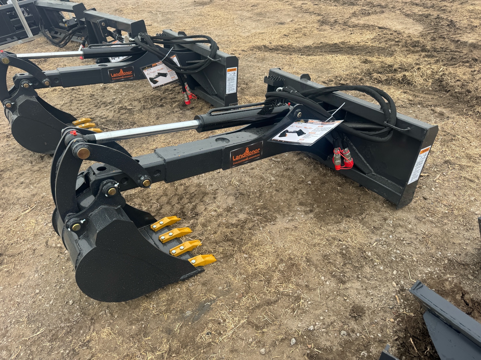 Big Arm Backhoe for Skidsteer  LandHonor  2026  Unused  BH-12-72D