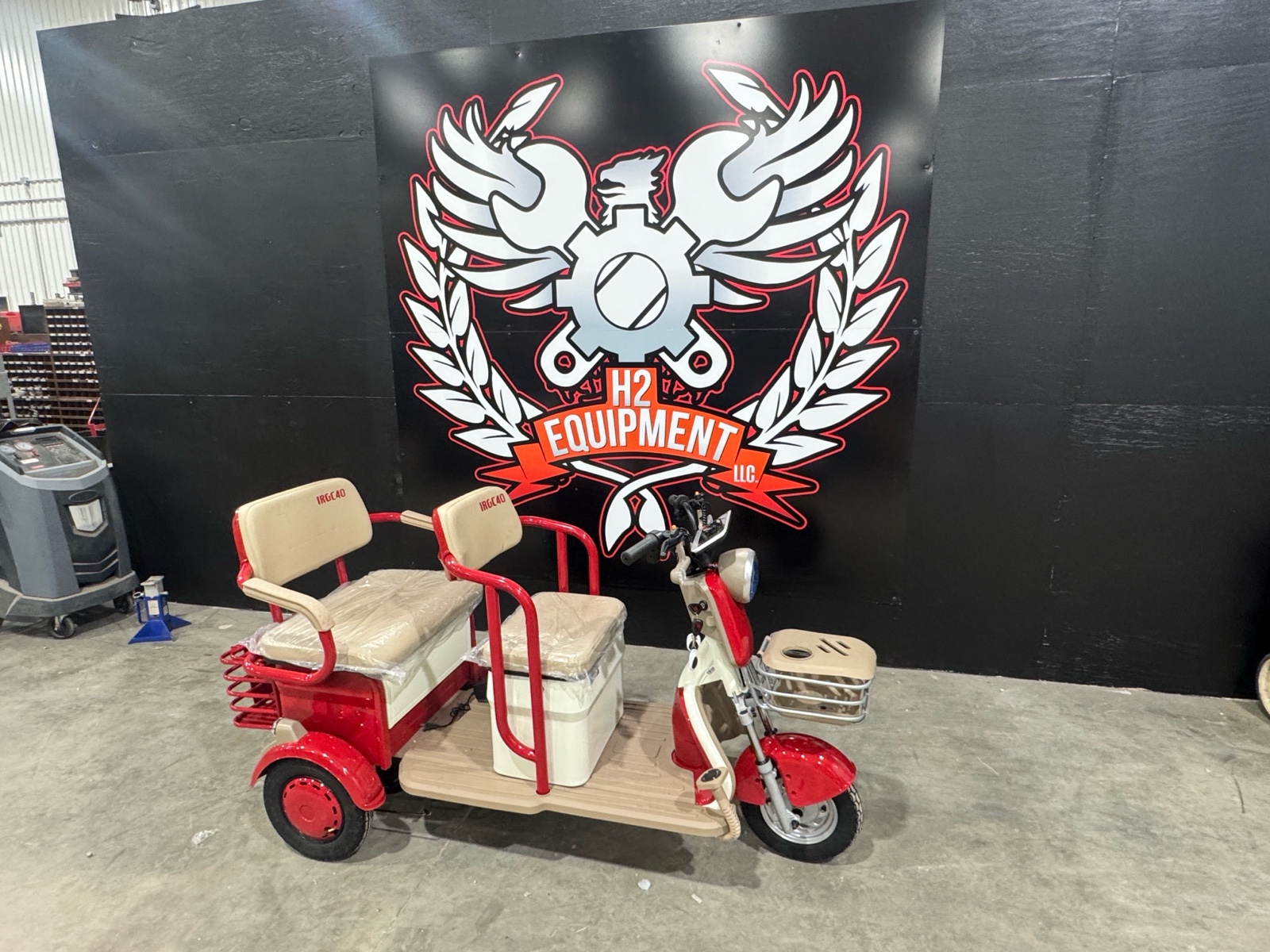 Electric Tricycle - 2026 - Unused - IRGC40 RED &nbsp(STOCK PHOTO)