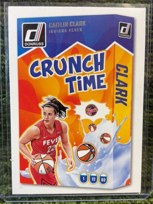 2025 Panini Donruss WNBA  Crunch Time Caitlin Clark #5 Indiana Fever Iowa